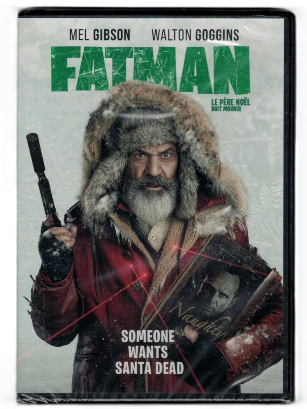 Fatman (DVD) 2020 Mel Gibson, Walton Goggins NEW